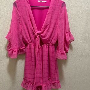 Pink romper